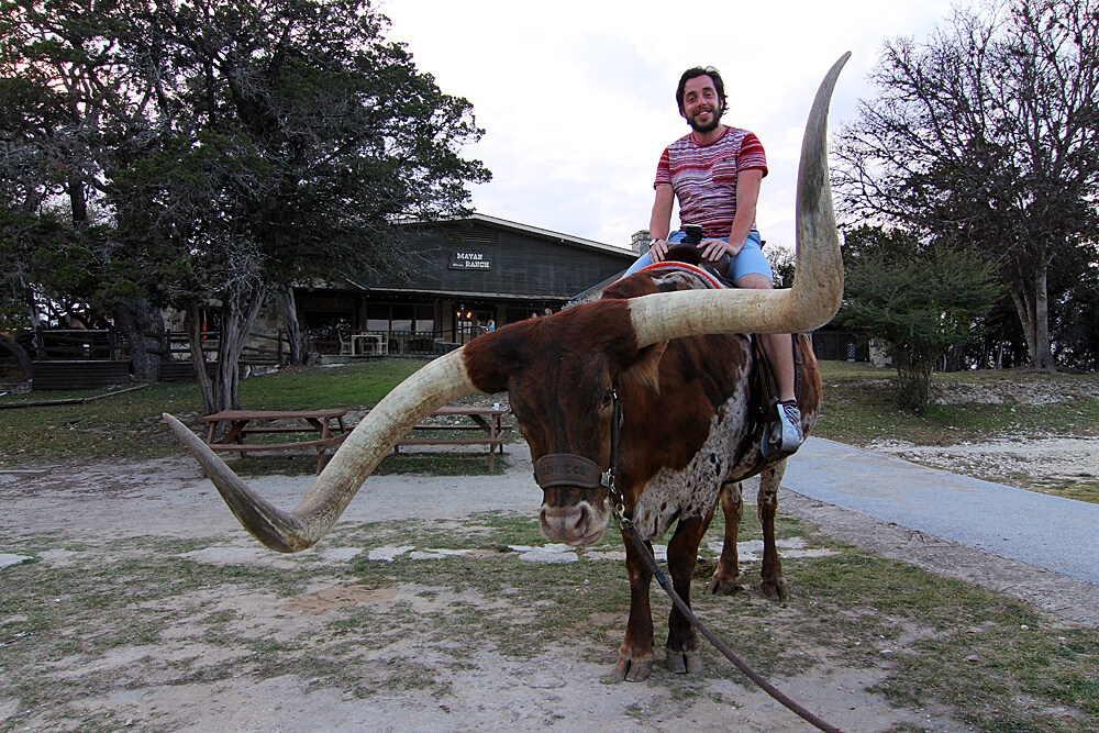 longhorn-riding-mayan-dude-ranch-bandera-texas