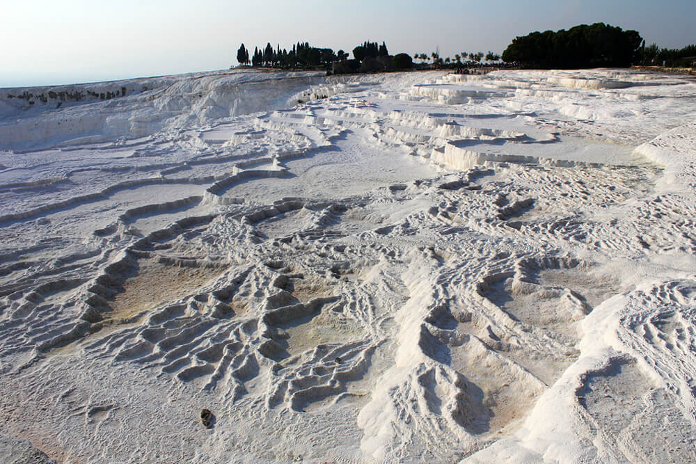 ausgetrocknete-thermalquellen-pamukkale-türkei