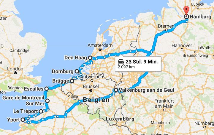 europa roadtrip frankreich belgien holland
