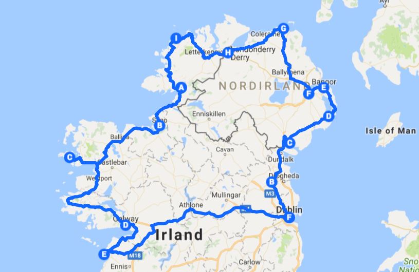 roadtrips europa irland europa