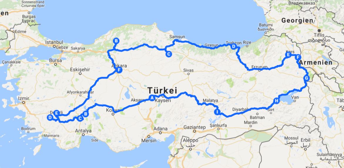 roadtrips europa türkei