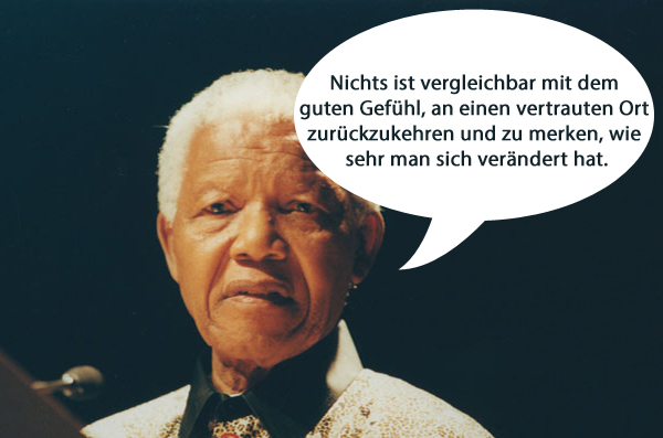 zitate reisen Nelson Mandela