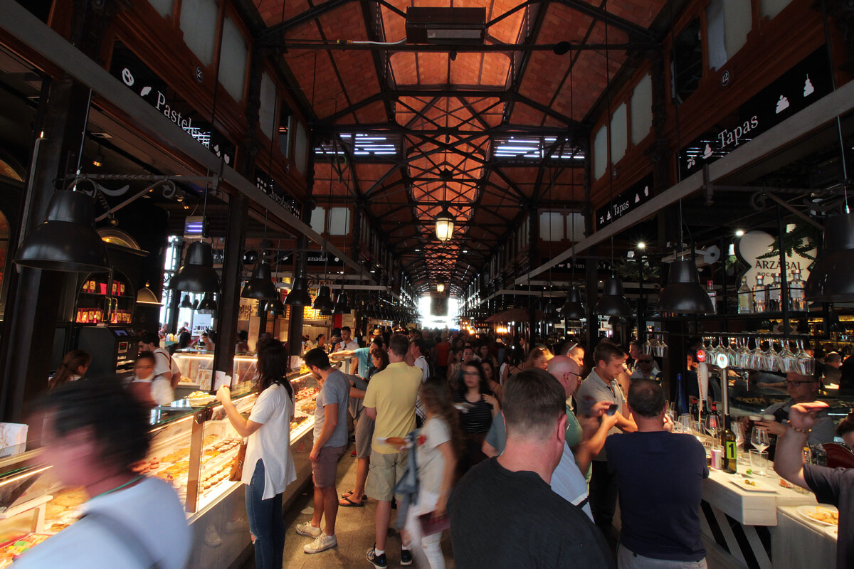 Madrid Streetfood Markt Mercado De San Miguel