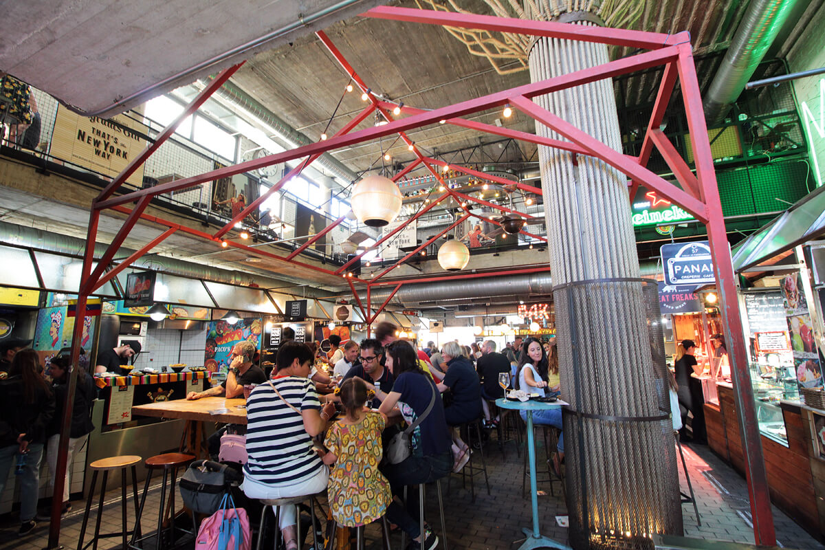 Streetfood Markt Madrid Mercado de San Ildefonso